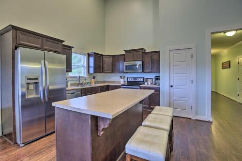 Lake Mitchell Vacation Home with Dock and Water Slide in Clanton, USA