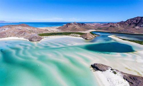 Unique Villa Infinity Pool & Espiritu Santo Island View in La Paz, Mexico
