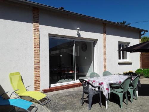 Maison plain pied a 10 mn de la plage en campagne gîte à louer La Massuère