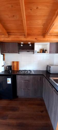 廚房, Cabaña en Los Romeros Con Con (Cabana en Los Romeros Con Con) in 康康