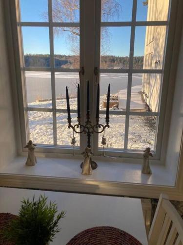 Entire Town House on Ground floor front of Lake in Marsta
