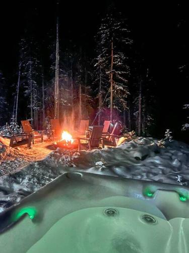 A környék, Okt Häus (Okt Haus) in Nordegg (AB)