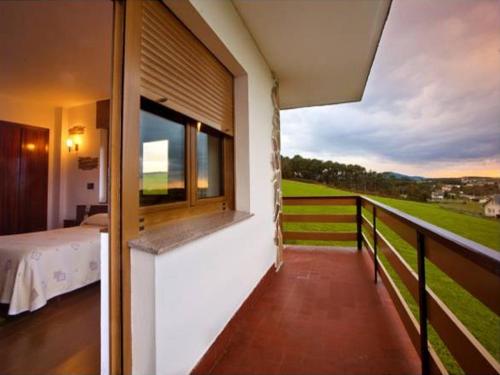 Balcony/terrace, Hotel el Pinar in Navia