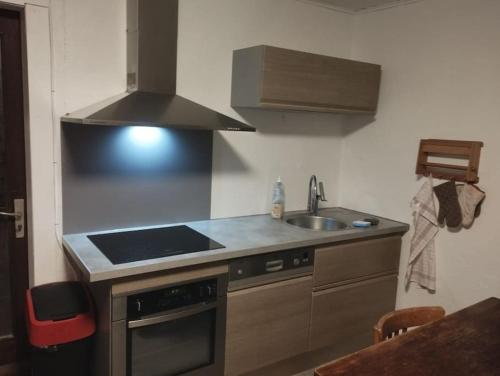 Chalet 8 personnes + grand terrain et riviere in Entremont