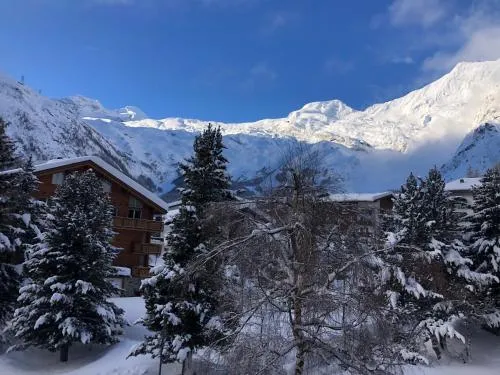 Near ski slopes 2 bedrooms apartment with balcony in Saas-Fee, Schweiz