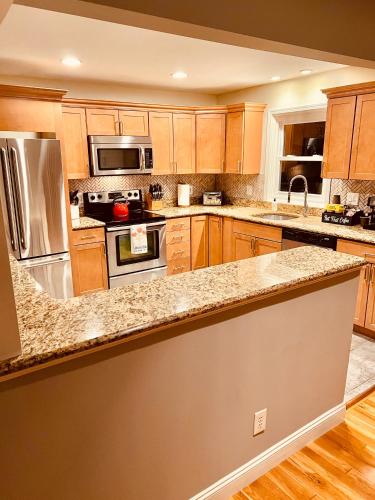 ห้องครัว, Cedar Mill Hideaway in เซนทรัล วัลเล่ย์ (NY)