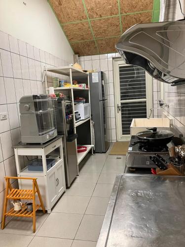 Konyha, BeiHe Village BnB in Gongguan Község