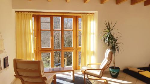 Apartment mit eigenem Garten in traumhafter Lage in Voregg-Moosegg