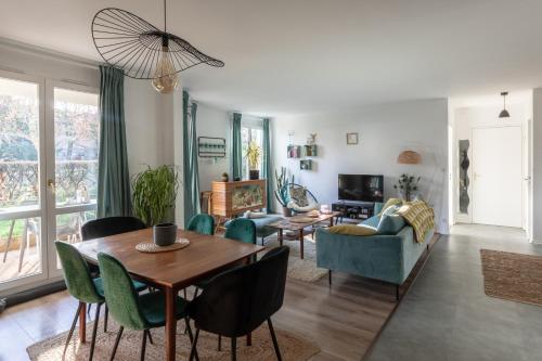 Appartement très calme, terrasse & jardin en ville - Location saisonnière - Besançon