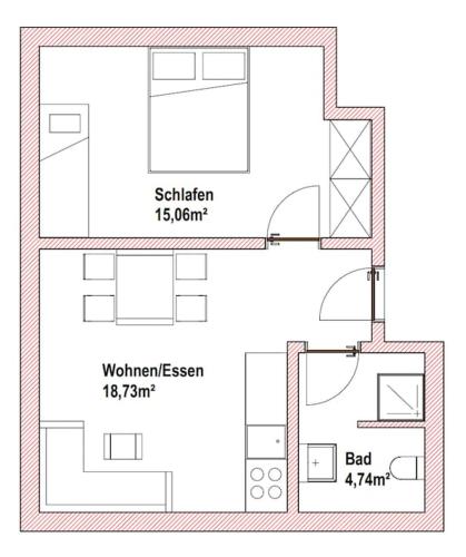 Kiel-Russee Familienwohnung, Lademöglichkeit, Co2 Frei