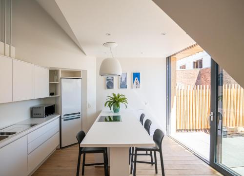 Konyha, Les Camuches de la banque - Appartements privatifs de 35 à 90 m2 avec patios - Centre ville (Les Camuches de la banque - Appartements privatifs de 35 a 90 m2 avec patios - Centre ville) in Tournai
