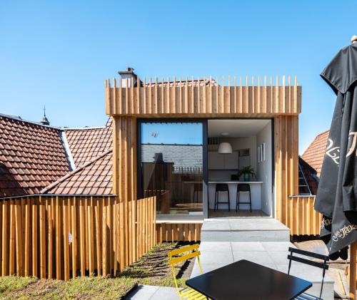 Létesítmények, Les Camuches de la banque - Appartements privatifs de 35 à 90 m2 avec patios - Centre ville (Les Camuches de la banque - Appartements privatifs de 35 a 90 m2 avec patios - Centre ville) in Tournai