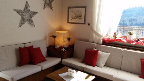 共用Lounge/電視區, 貝拉維斯塔旅館 (Albergo Bellavista) in 費拉斯帕多拉 - 上科梅利科