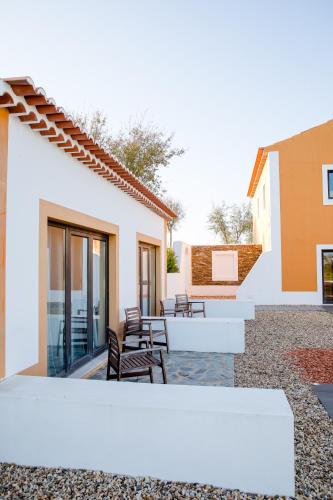 parveke/terassi, Monte Tons da Terra - Casa de Campo and SPA in São Domingos (Setubal)