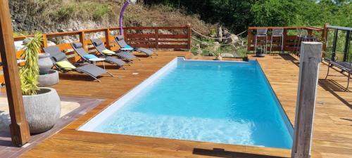 Swimming pool, Superbe Villa Moderne de 320m2 in Gosier