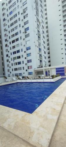 Cómodo Apartamento familiar Apto 1503 en Bocagrande Cartagena a 150mst de la playa