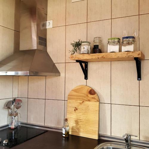 virtuve, Apartamento Rural la Fontanina TRCC0087 Complejo la Fontanina in Mata de Alcántara