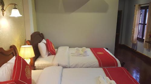 Twin Room with Balcony room in Luang Prabang Pangkham Hotel