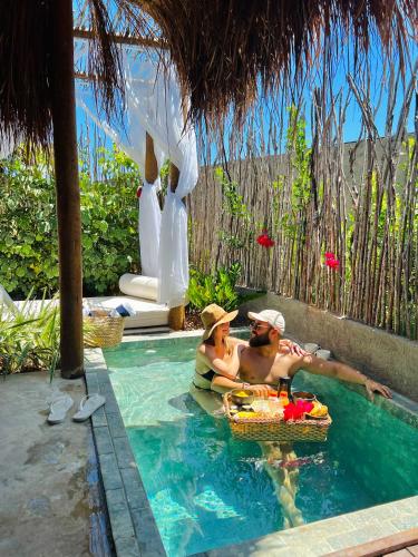 Плувен басейн, Bororo Vida- Vilinha Eco Boutique- Milagres, Praia de Tatuamunha in Tatuamunha
