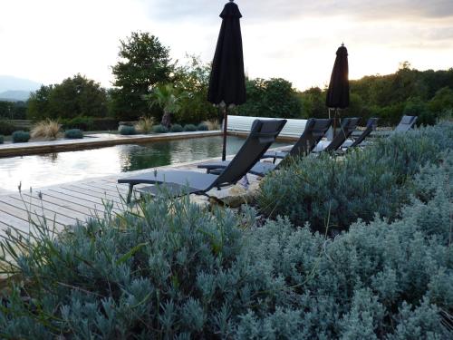 ระเบียง/ชานเรือน, La Maison des 3 Chouettes in ปรูเปียรี