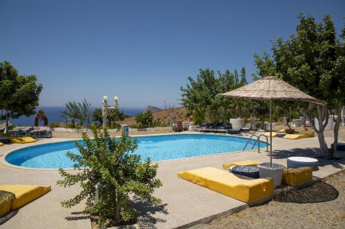 泳池, Goknar Knidos Eco Hotel & Farm in 達特恰