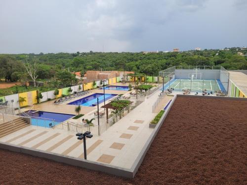 CALDAS NOVAS - RECANTO DO BOSQUE Flat Service AP209 in Caldas Novas