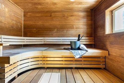 Sauna, Villa Havu holiday home in Pyha/Lapland in Pyhatunturi