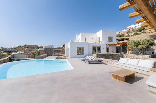 My Castle House - MG Villas Mykonos – khách sạn tại Houlakia