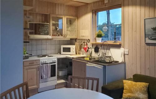 Kitchen, Amazing home in Slite with 1 Bedrooms and WiFi in Slite