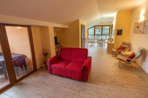Jagatud salong / TV-ala, B&B Alla Roggetta in Cremella