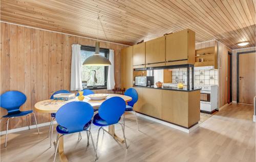 keittiö, Holiday Home Østkrogen Blavand X in Oksby