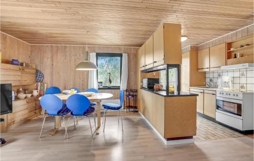 keittiö, Holiday Home Østkrogen Blavand X in Oksby