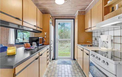 keittiö, Holiday Home Østkrogen Blavand X in Oksby