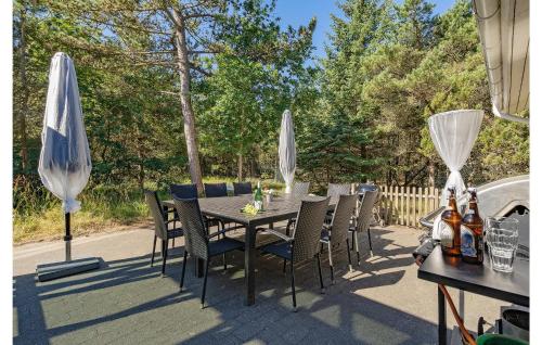 Exterior view, Beautiful Home In Blvand With 6 Bedrooms, Sauna And Wifi in Vejers Strand
