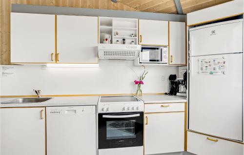 Konyha, Holiday Home Baunebjergvej Xii in Hvide Sande