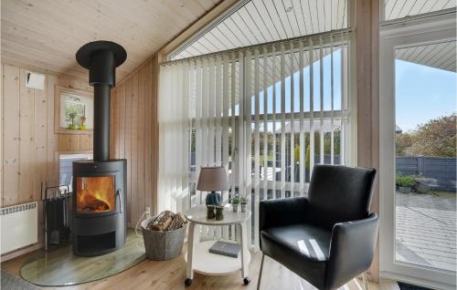  Nice Home In Hemmet With 3 Bedrooms, Sauna And Wifi in Falen