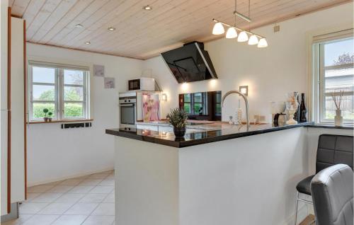 Kitchen, Holiday Home Hejsager Strandby M-514 in Hejsager