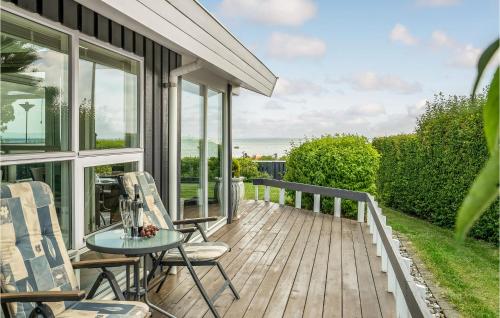 Amazing Home In Bjert With House Sea View