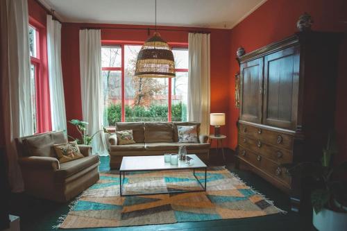 Retreat midden op de Veluwe -ingang Park 1 km in มิคเคเลนเบิร์ก