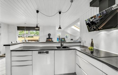 Kitchen, Holiday Home Fiskervej Thisted Iv in Norre Vorupor
