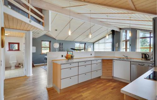 Kitchen, Pet Friendly Home In Hals With Sauna in Hals