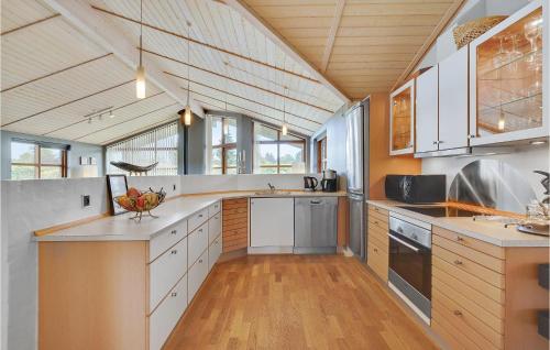 Kitchen, Pet Friendly Home In Hals With Sauna in Hals