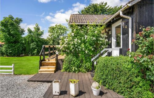 Garden, Holiday Home Diernæs Strandby L-675 in Diernaes
