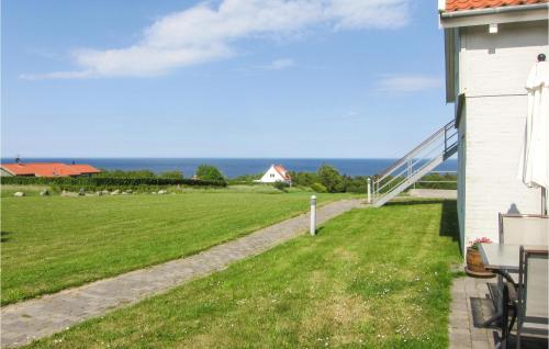 Beautiful Apartment In Allinge With House Sea View