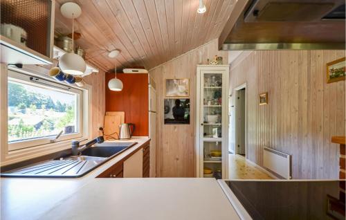 Kitchen, One-Bedroom Holiday Home In Ebeltoft in Ebeltoft