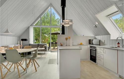 Kitchen, Holiday Home Kaprifolievej Ebeltoft Denm in Vibaek Strand