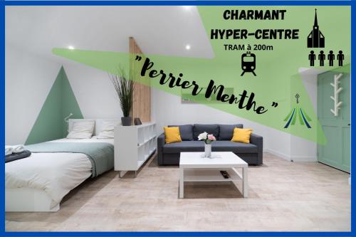 ※Perrier Menthe※ Hyper-Centre et tranquillité - Location saisonnière - Clermont-Ferrand
