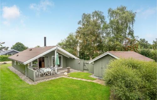  Nice Home In Hemmet With 3 Bedrooms And Wifi in Falen