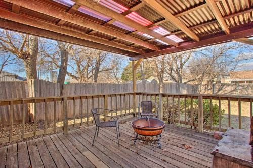 Pet-Friendly OKC Home with Yard about 5 Mi to Dtwn!