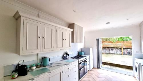 廚房, Moorland House by Switchback Stays in 斯普洛特